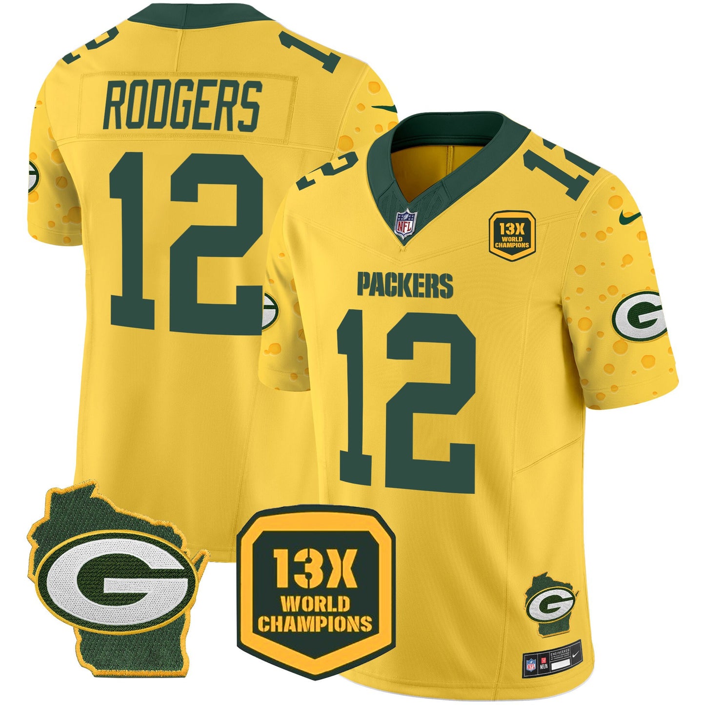 Gold - Aaron Rodgers