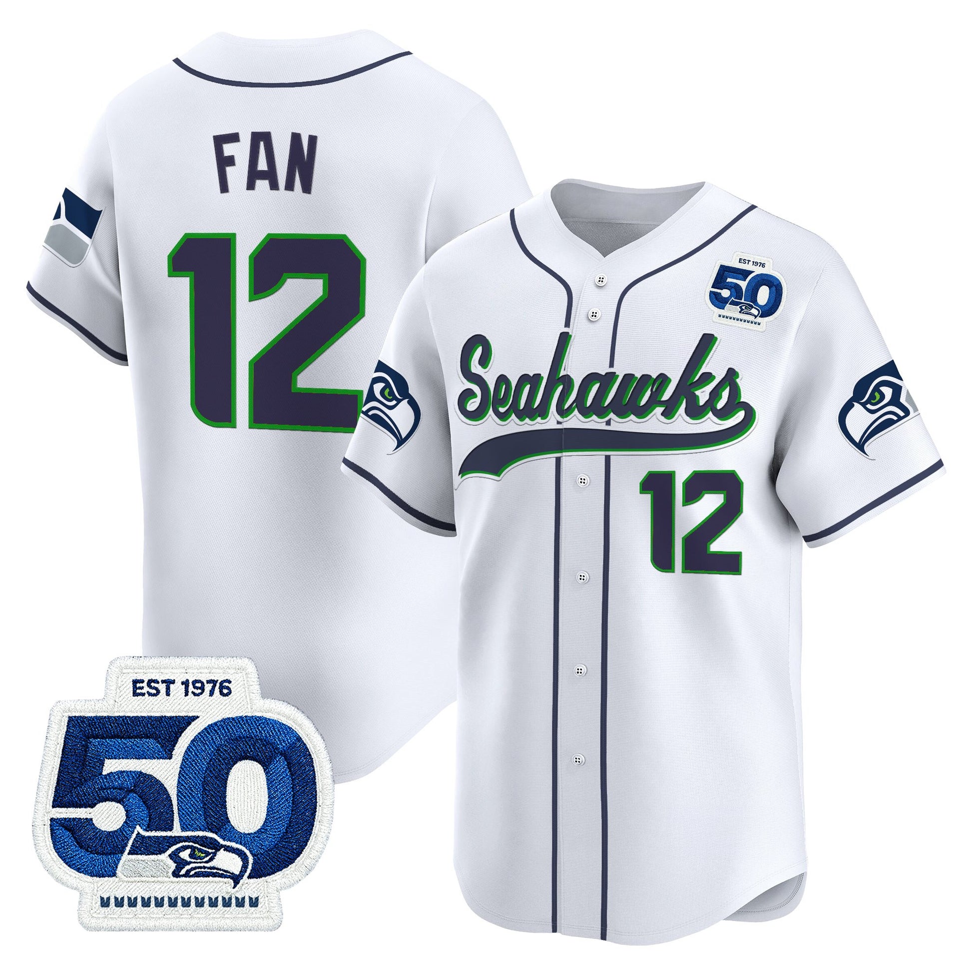 White - 12Th Fan