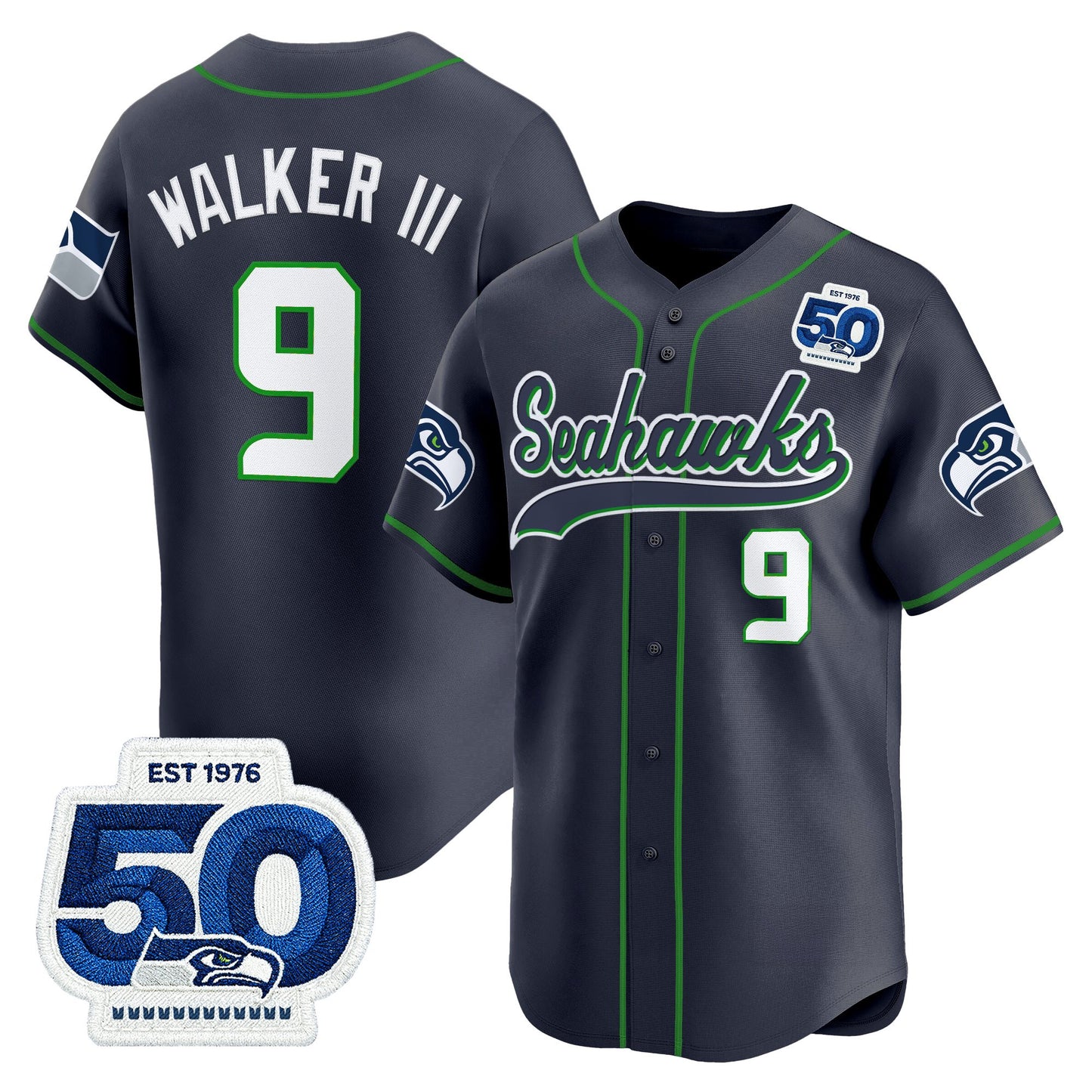 College Navy - Walker III