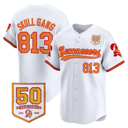 White Throwback - Skull Gang 813