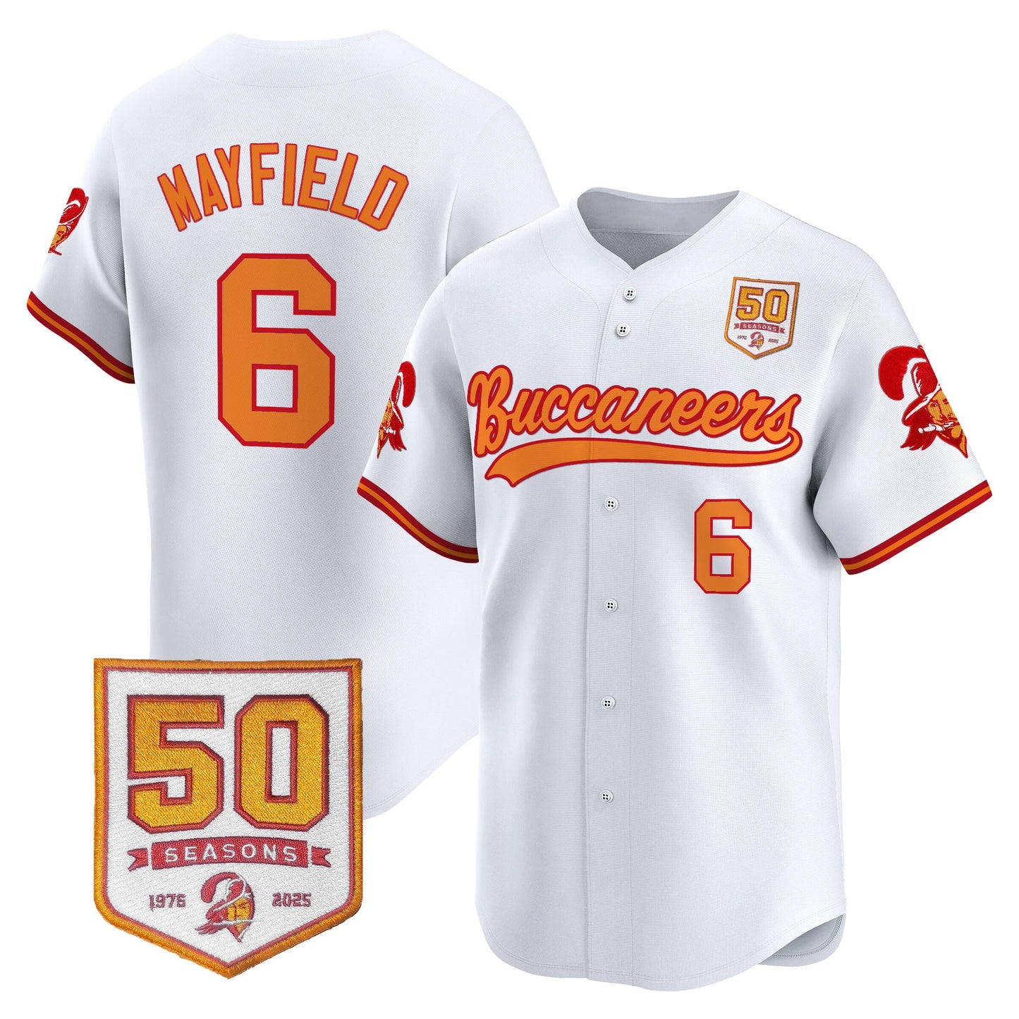 White Throwback - Baker Mayfield