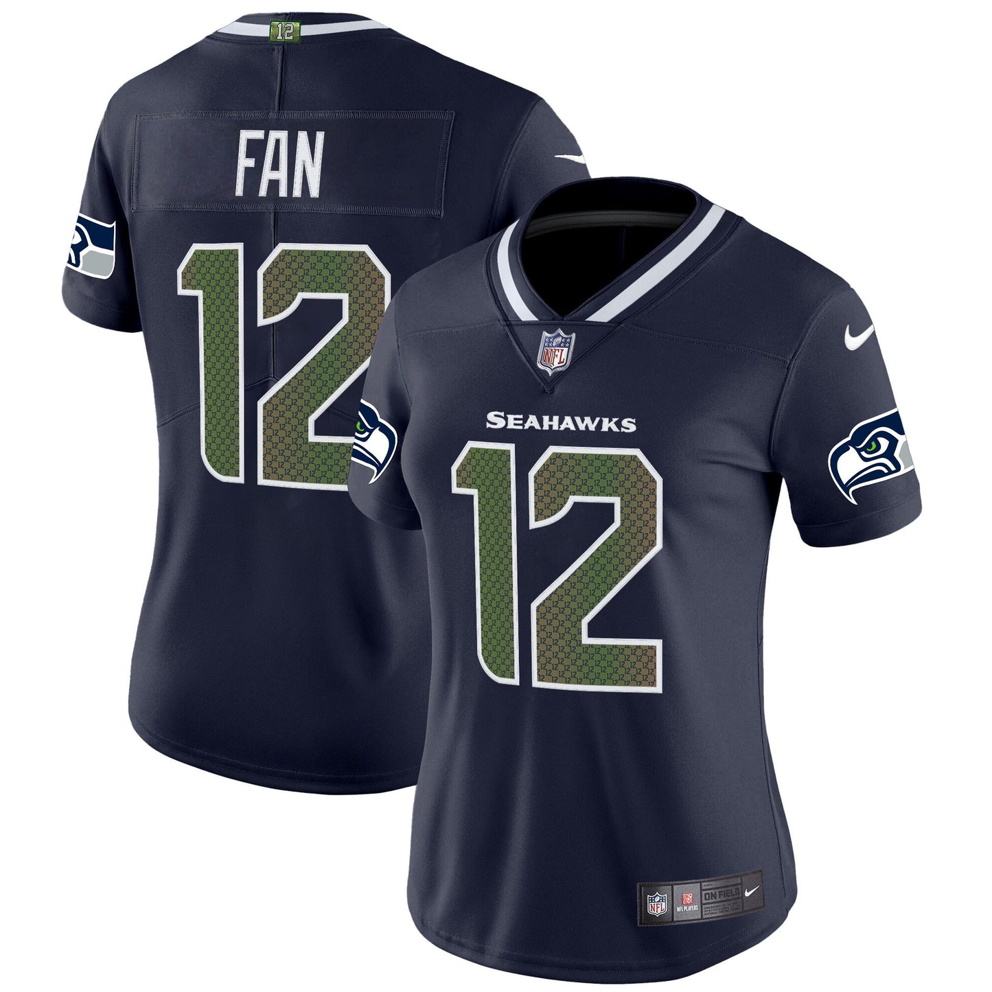 College Navy - 12Th Fan