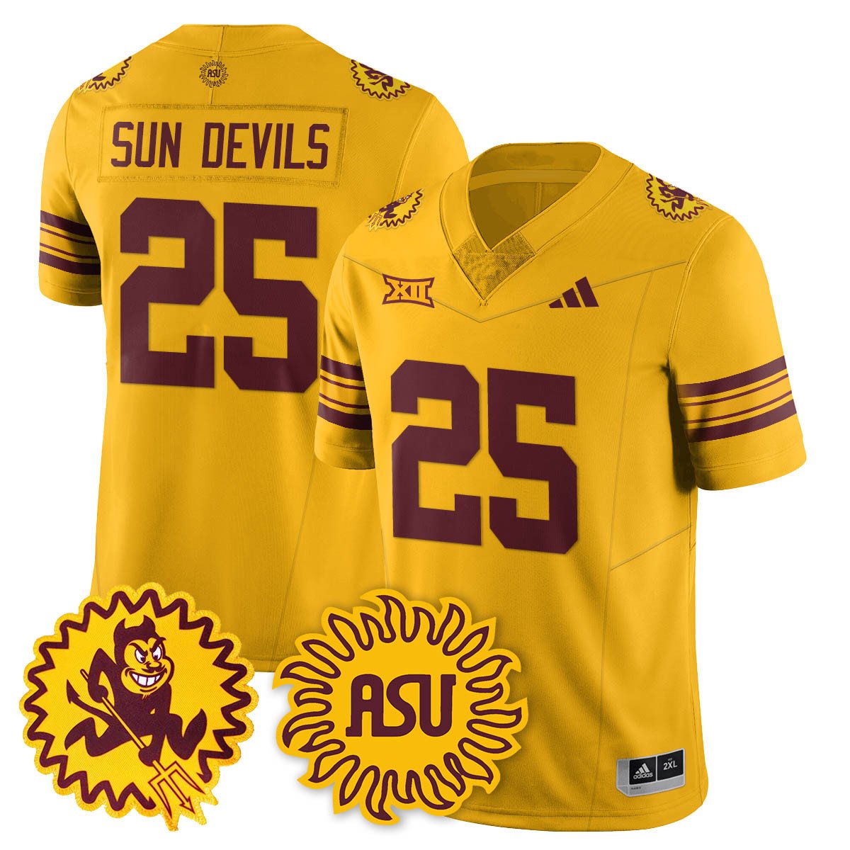 Gold - Sun Devils - 25