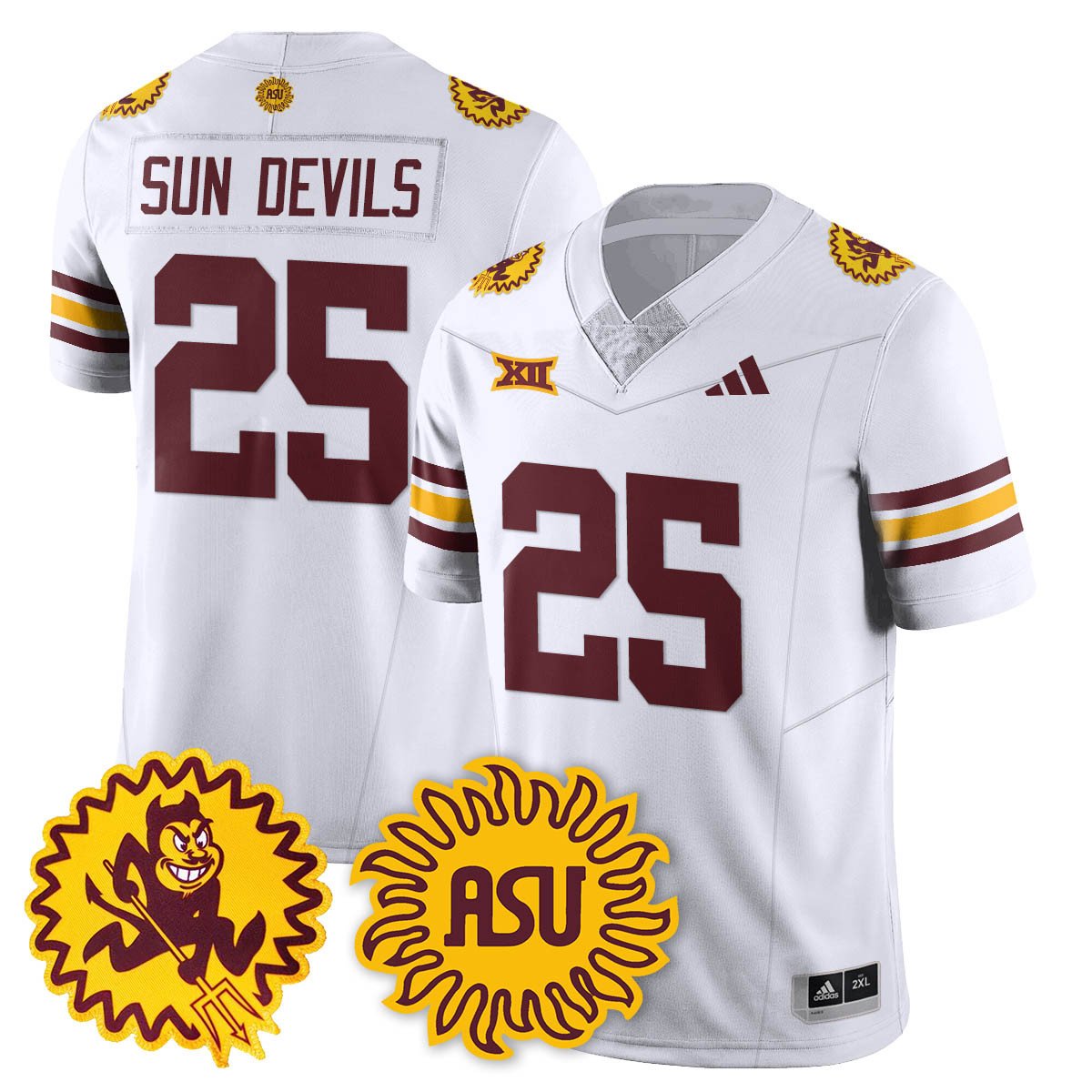 White - Sun Devils - 25