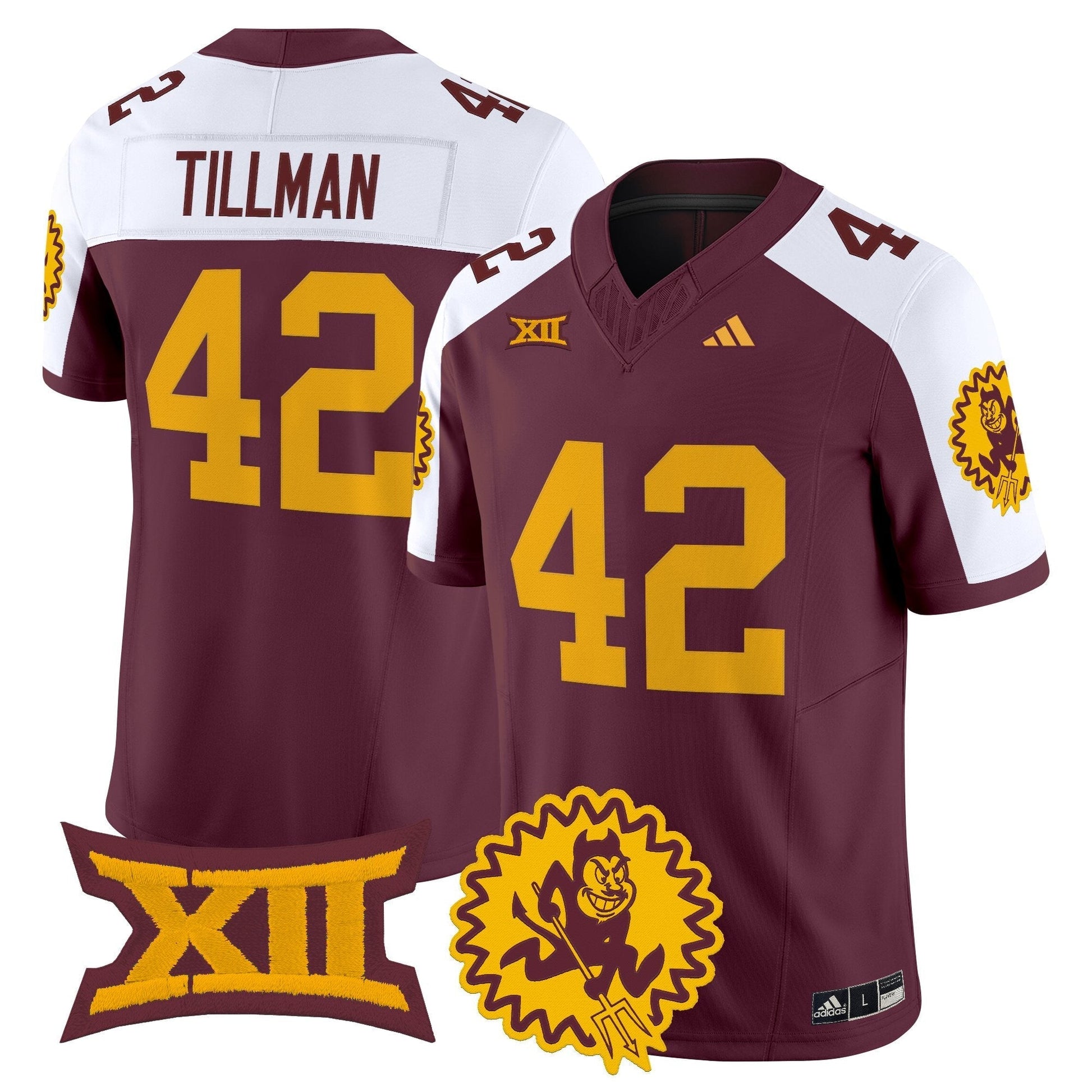 Maroon Alternate - Pat Tillman