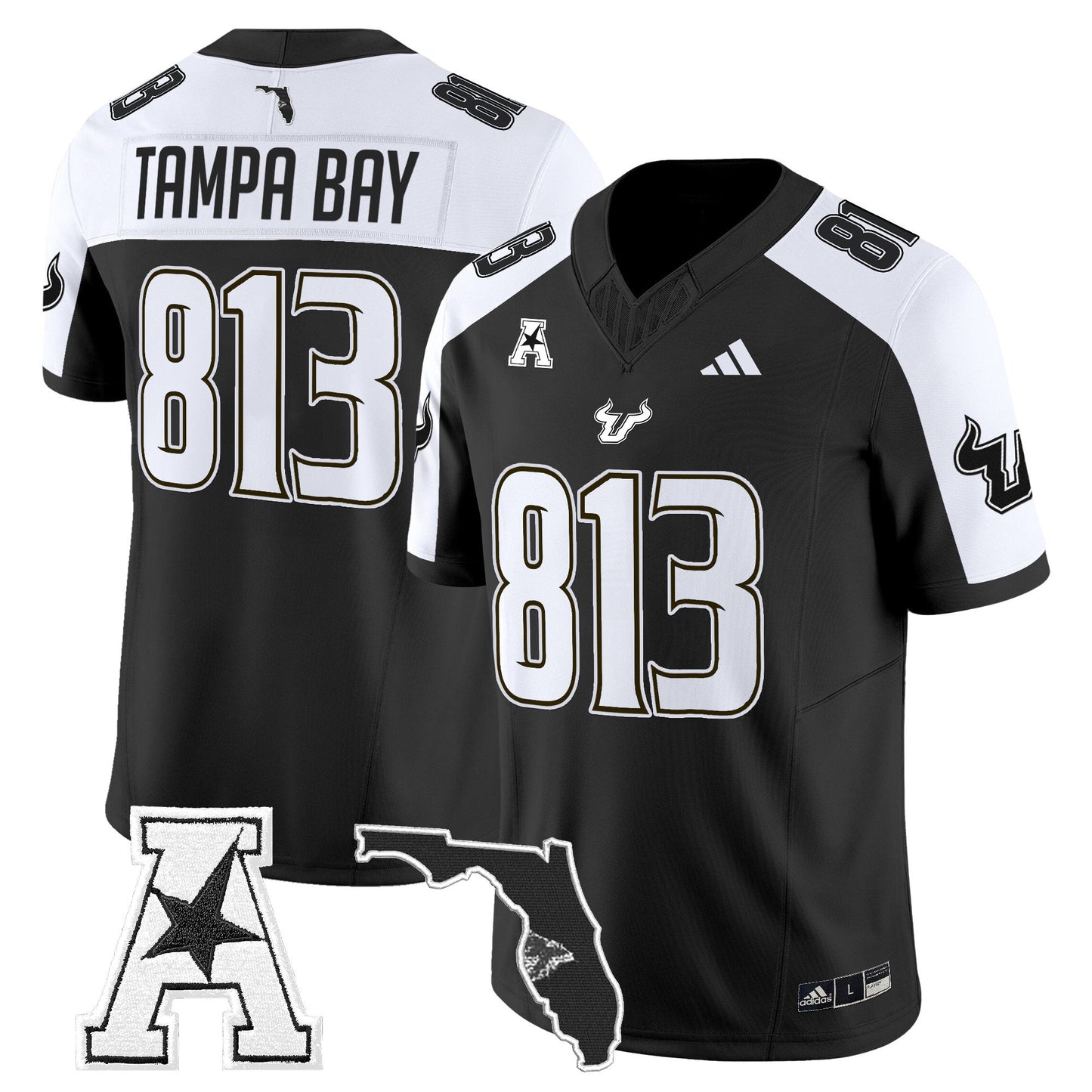 Black Alternate - Tampa Bay 813