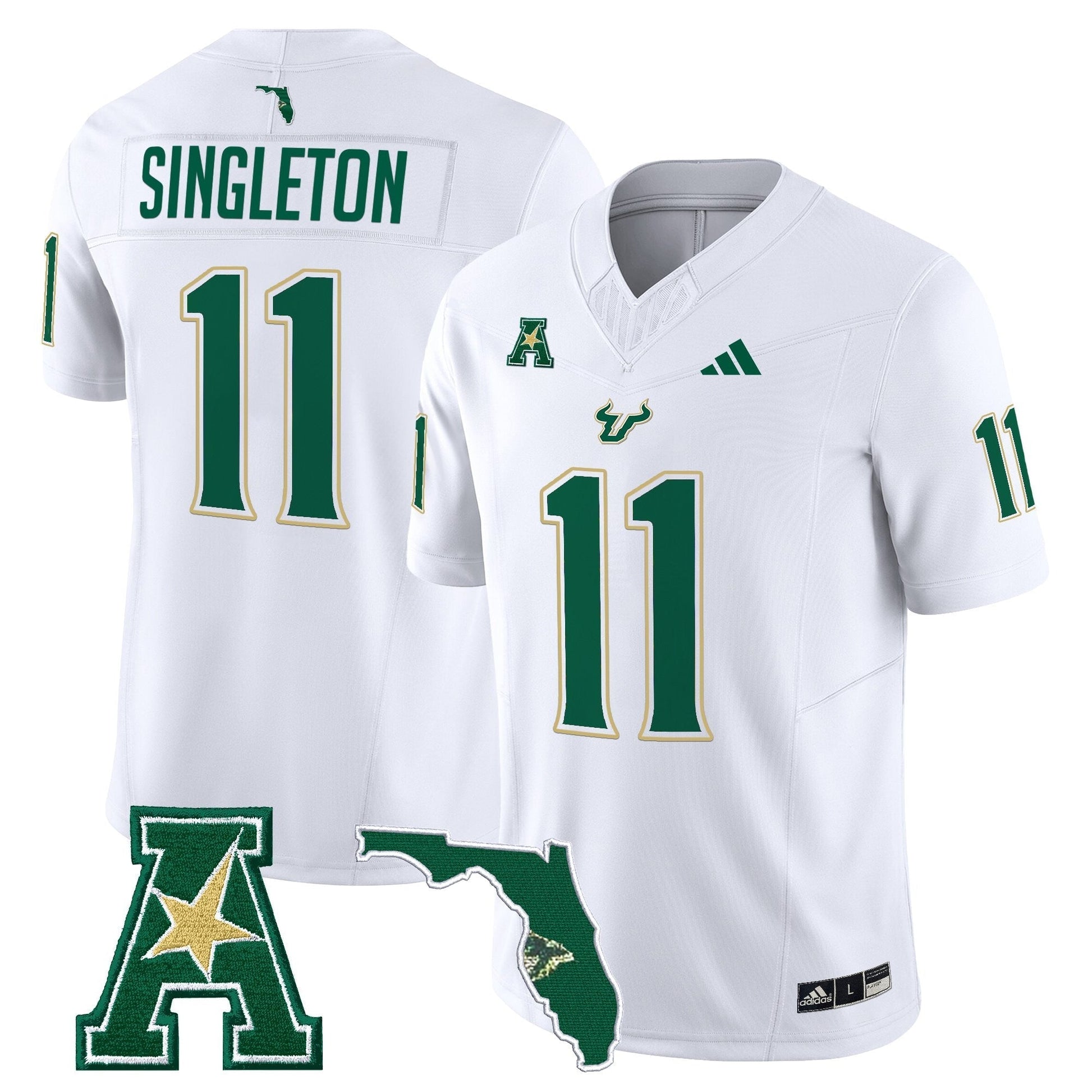 White - Keshaun Singleton