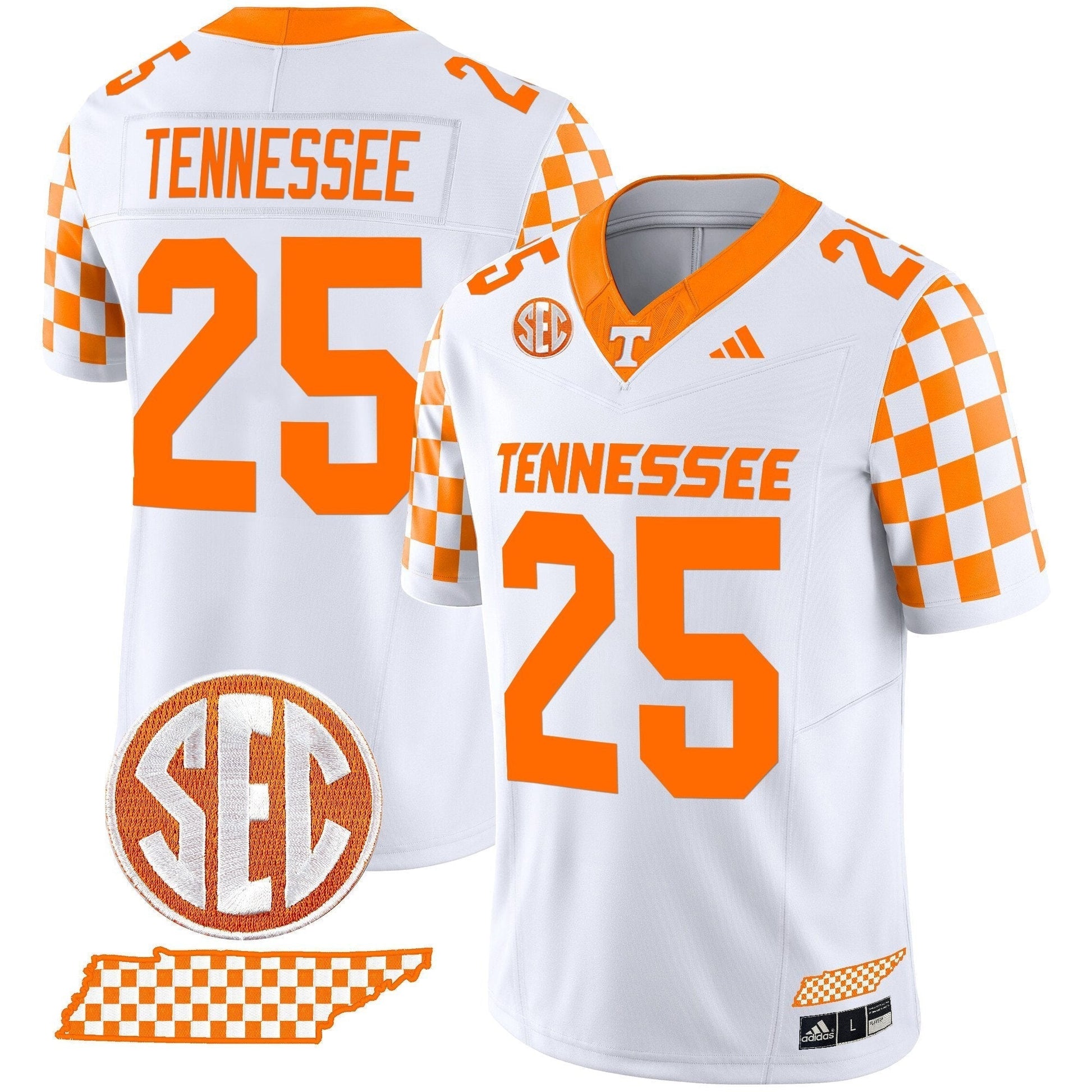 White - #25 Tennessee