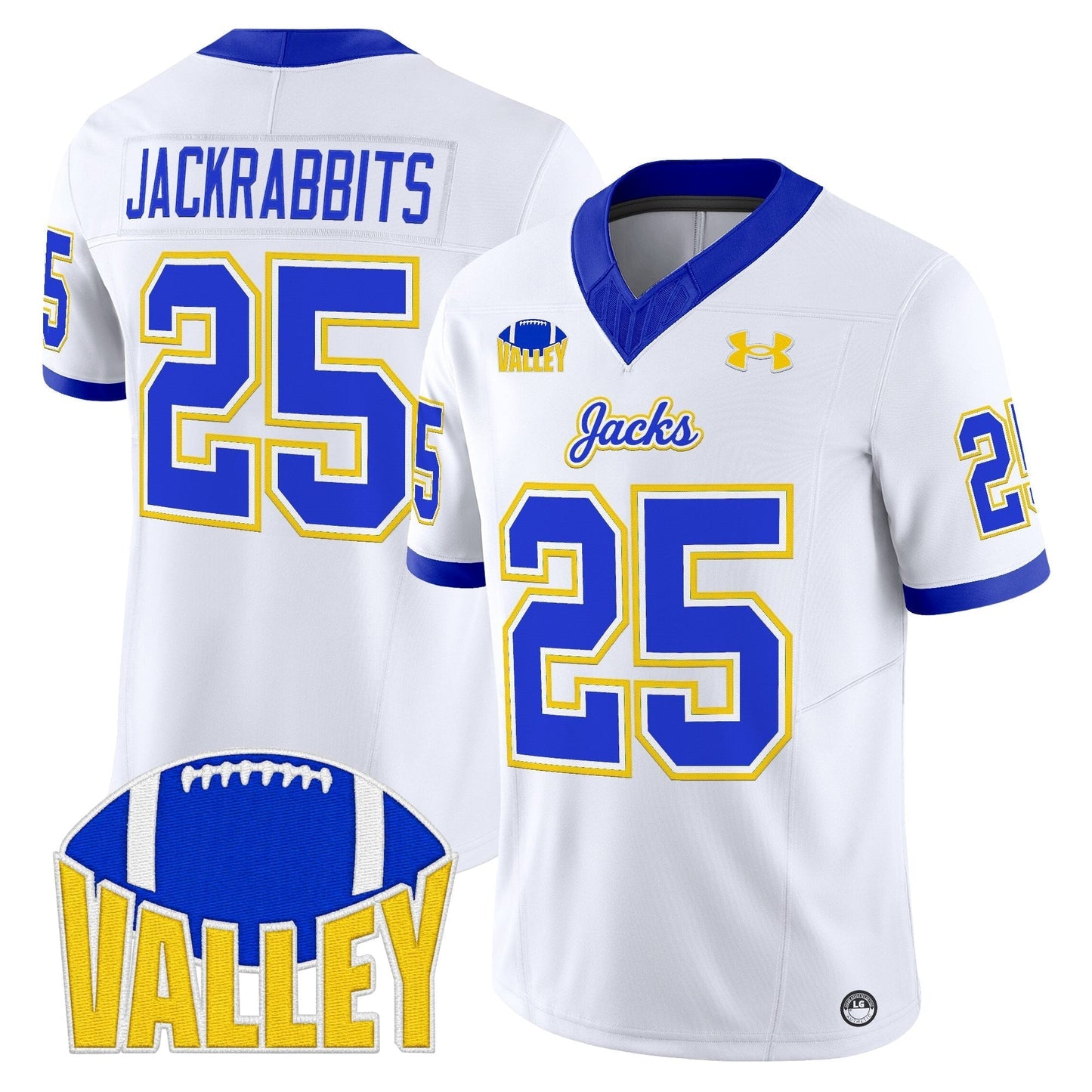White - #25 Jackrabbits
