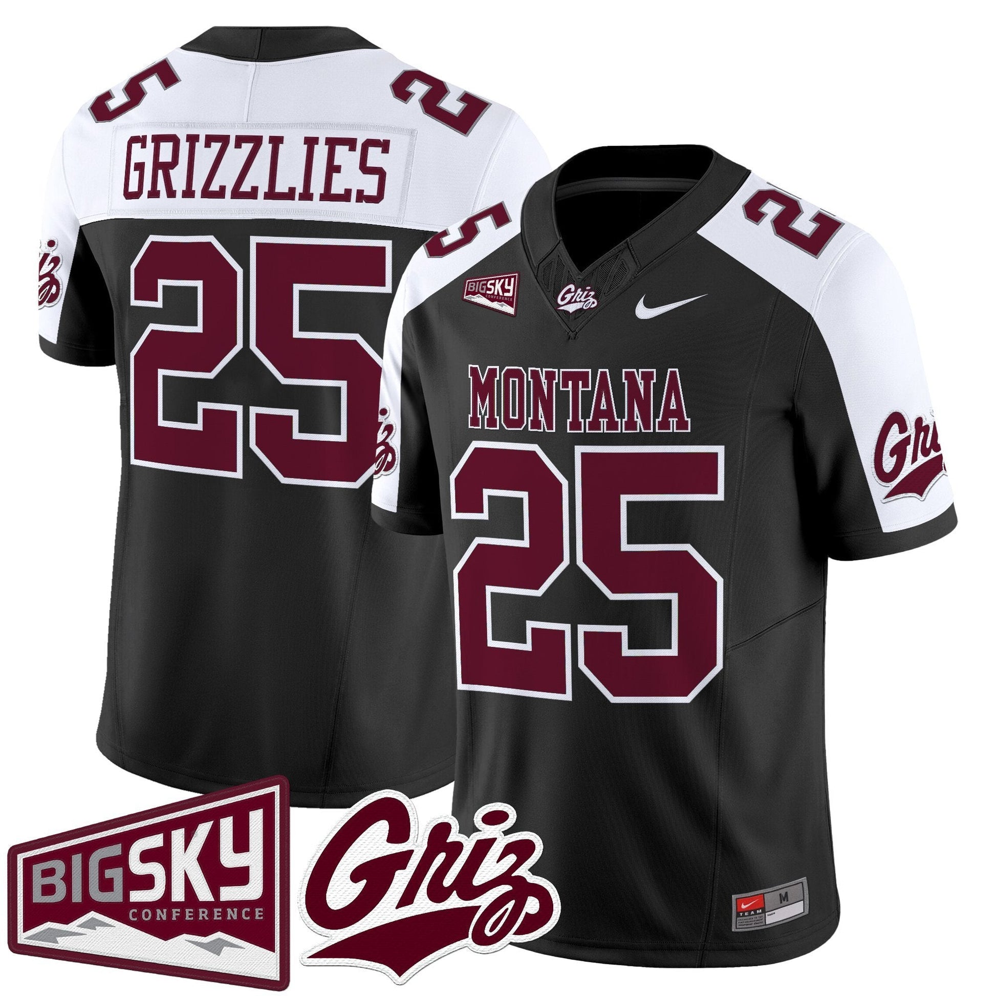 Black Alternate - #25 Grizzlies