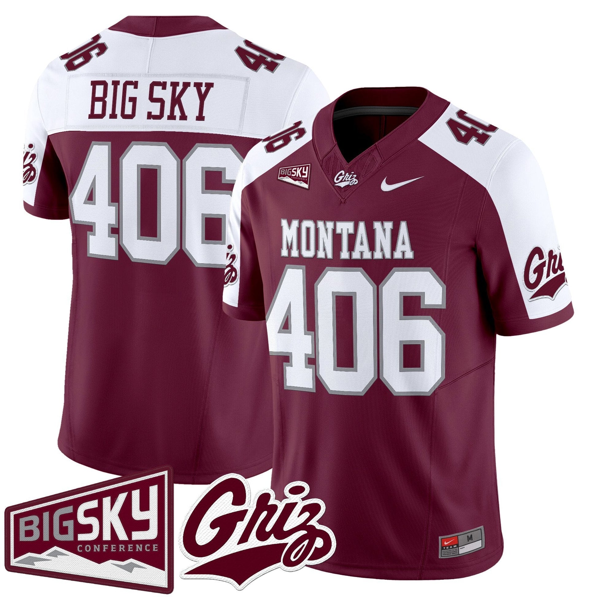 Maroon Alternate - Big Sky 406