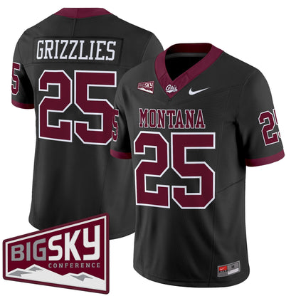 Black - #25 Grizzlies
