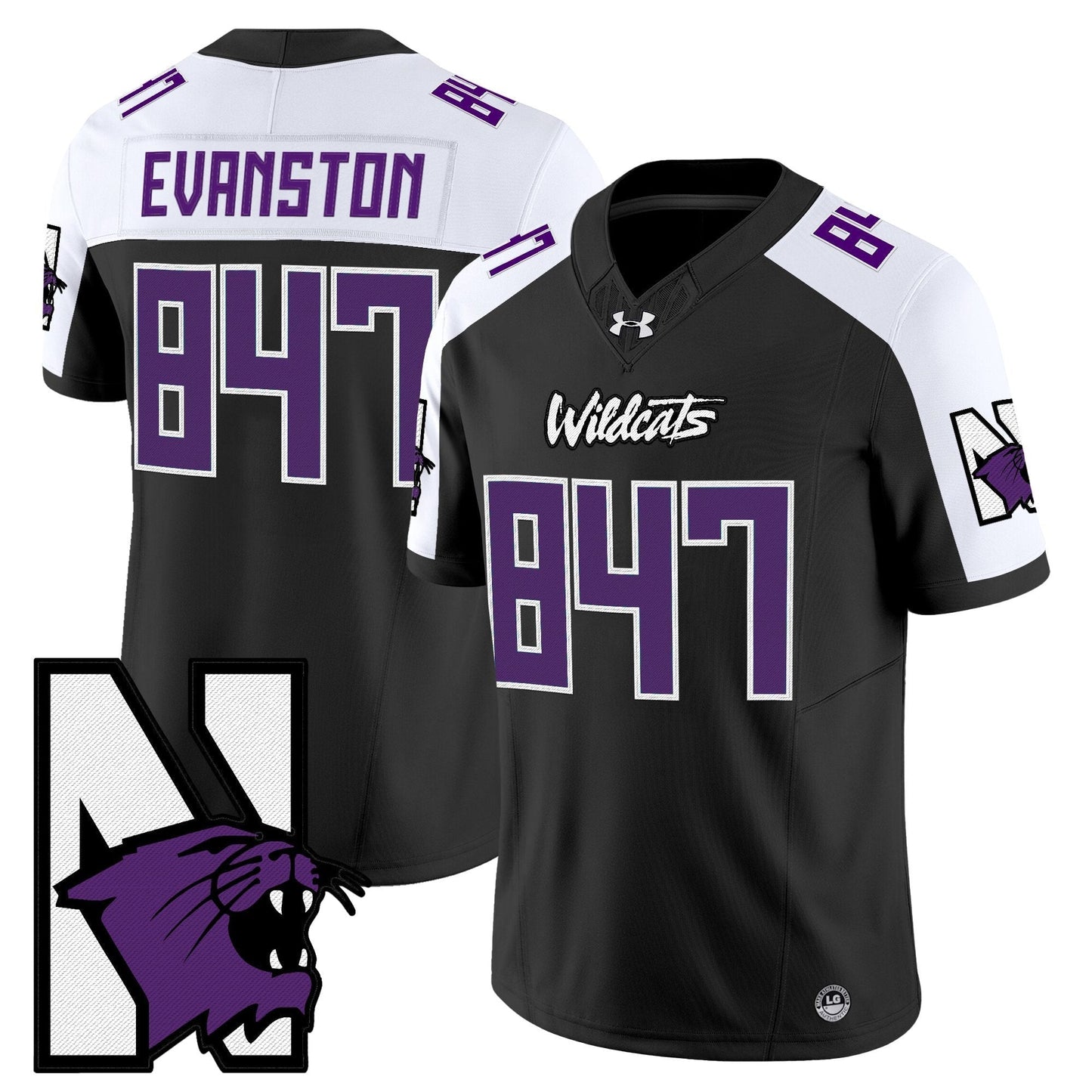 Black Alternate - Evanston 847