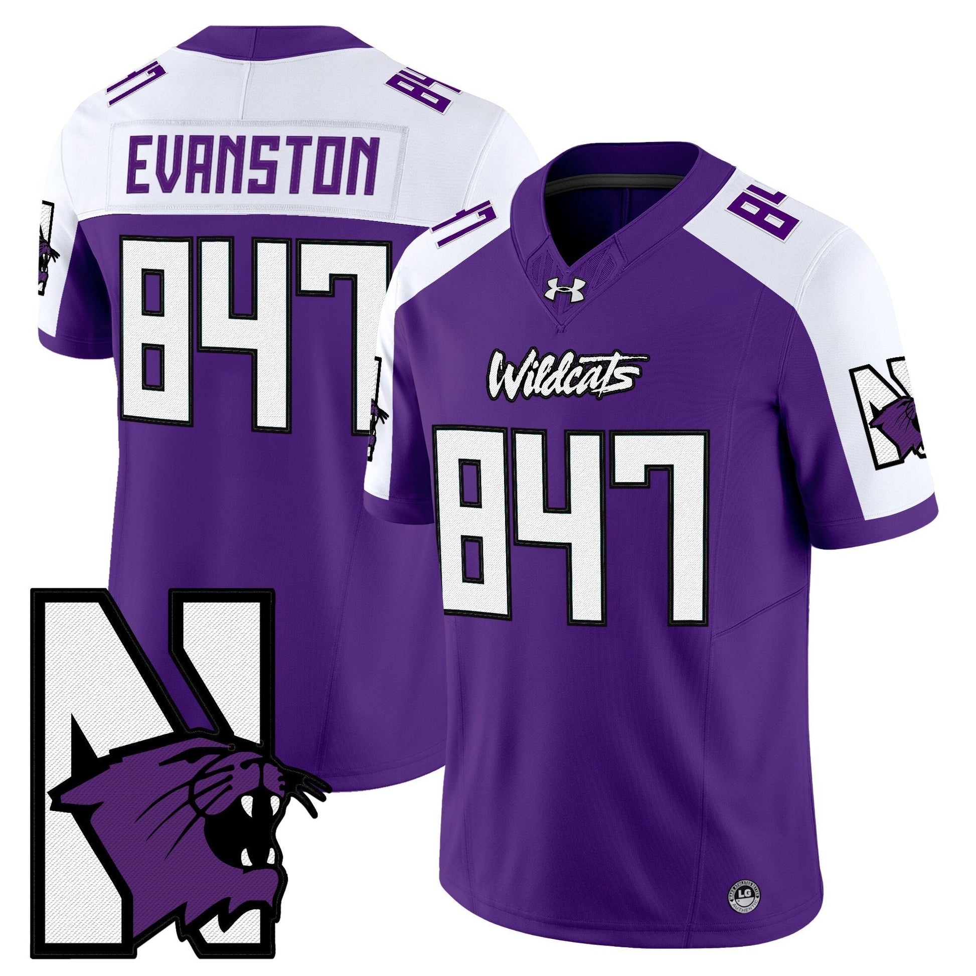 Purple Alternate - Evanston 847