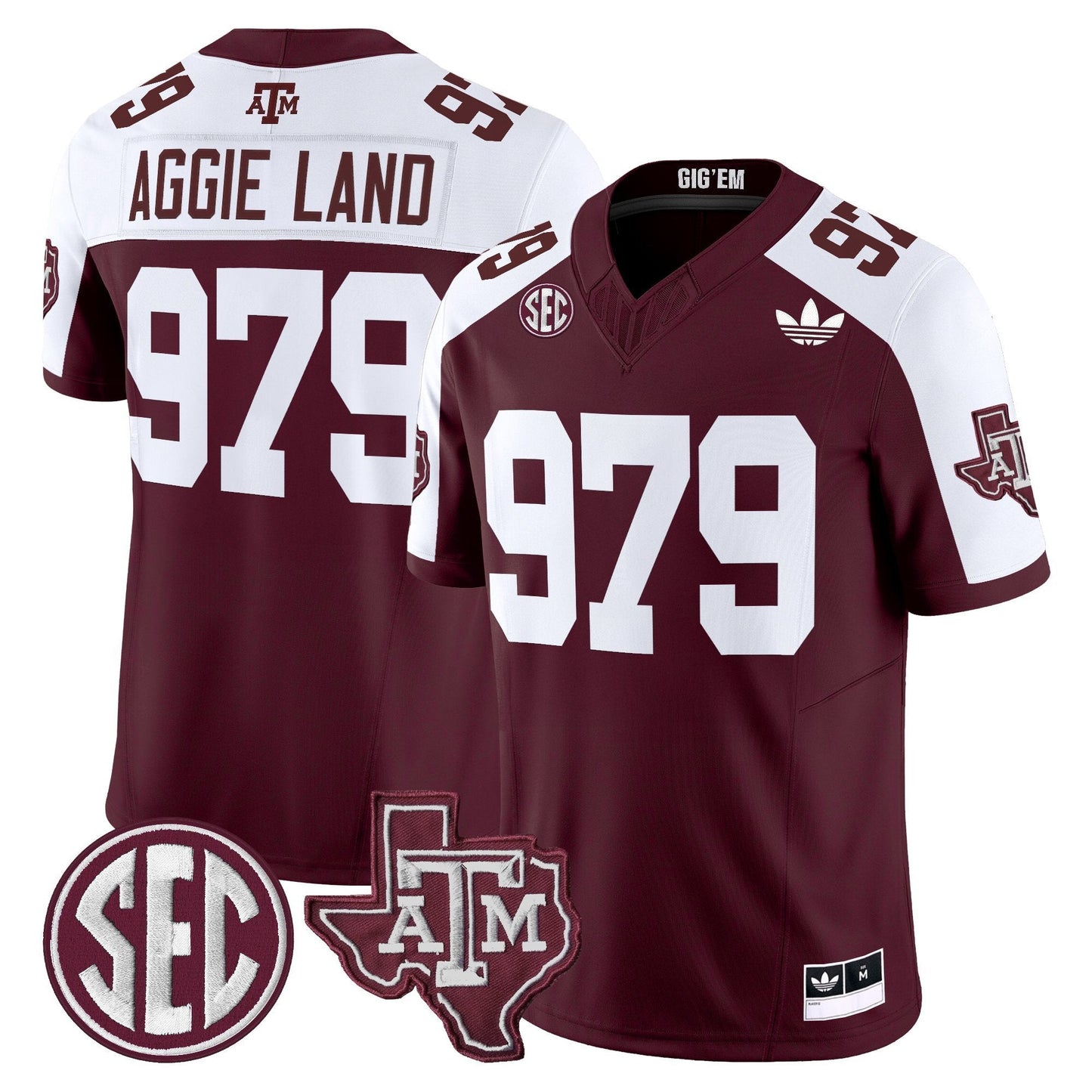 Maroon Alternate - Aggie Land 979