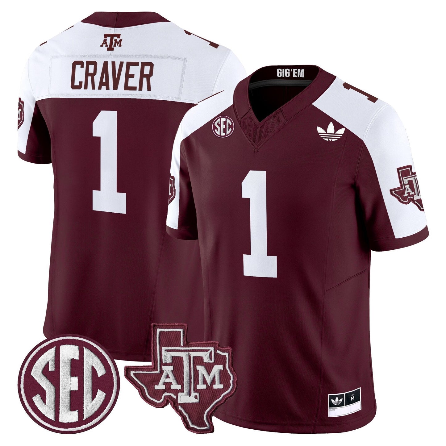 Maroon Alternate - Mario Craver