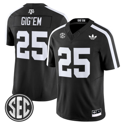 Black - #25 Gig'Em
