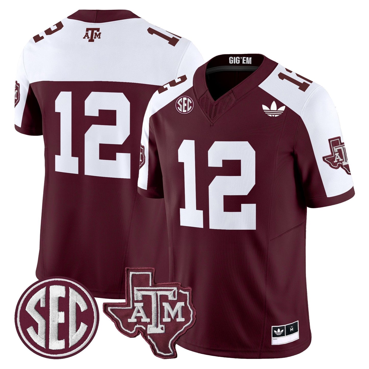 Maroon Alternate - 12th Man