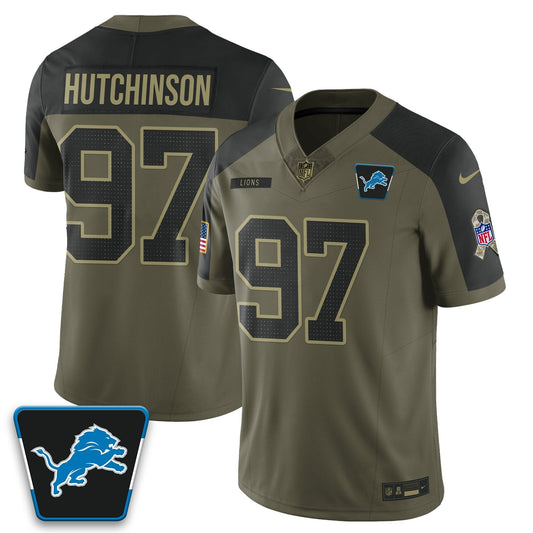 Olive Alternate - Aidan Hutchinson - 97