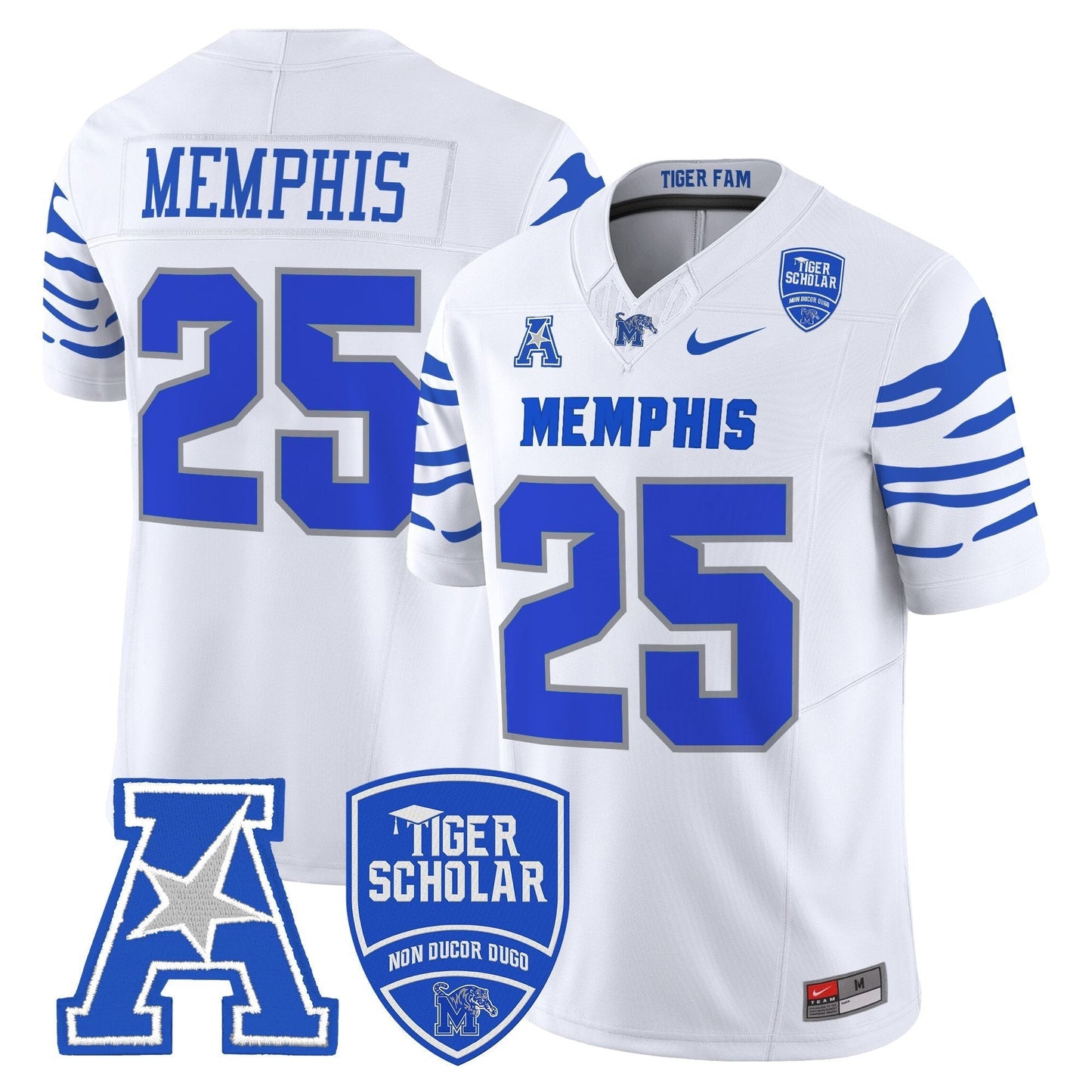 White - #25 Memphis