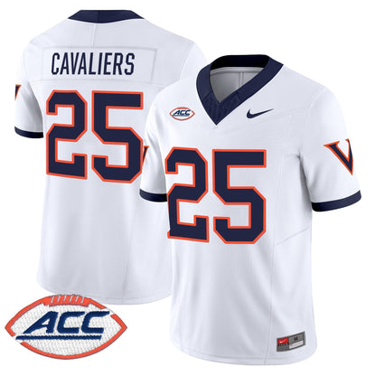 White - #25 Cavaliers