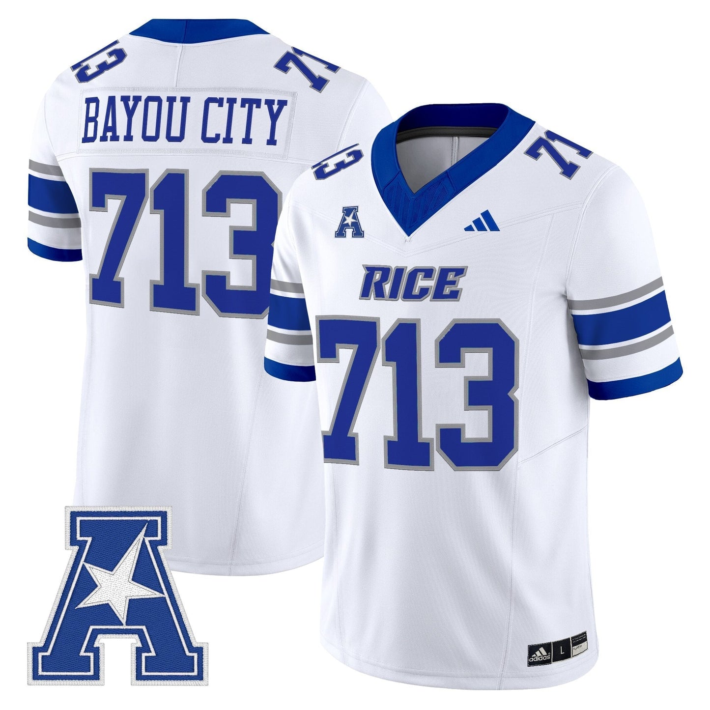 White - Bayou City 713