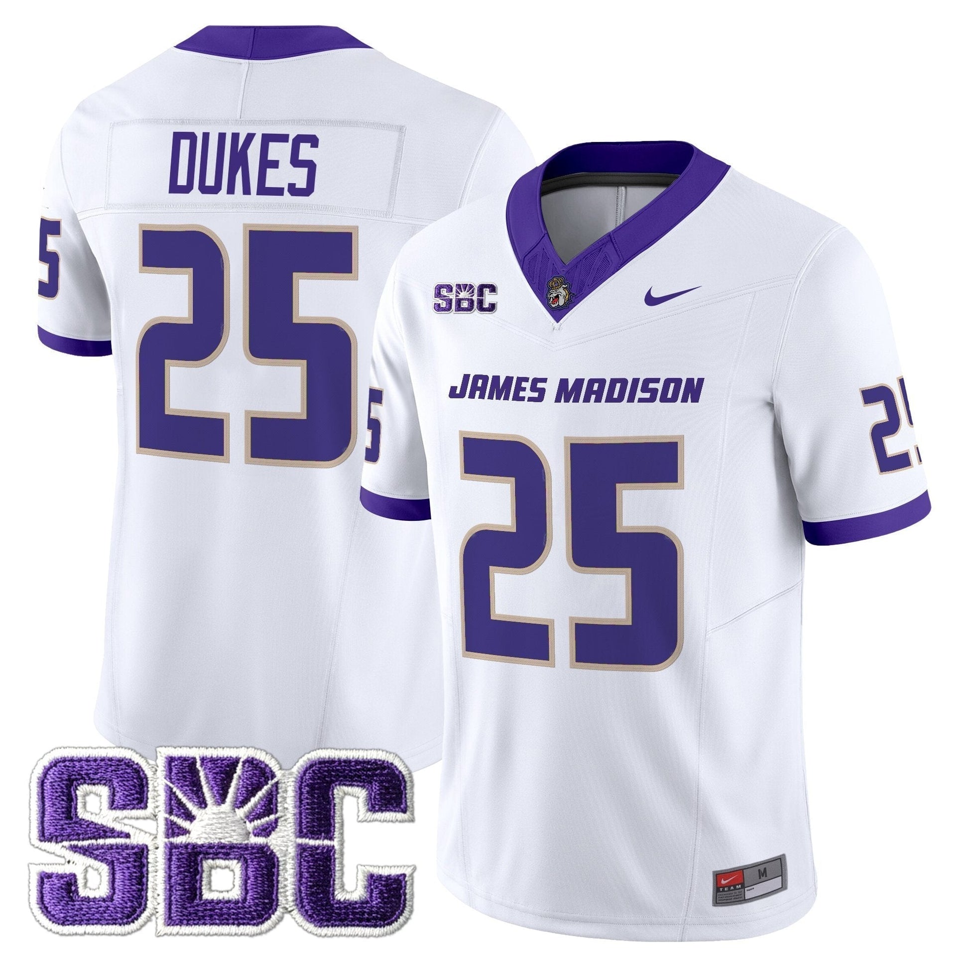 White - #25 Dukes
