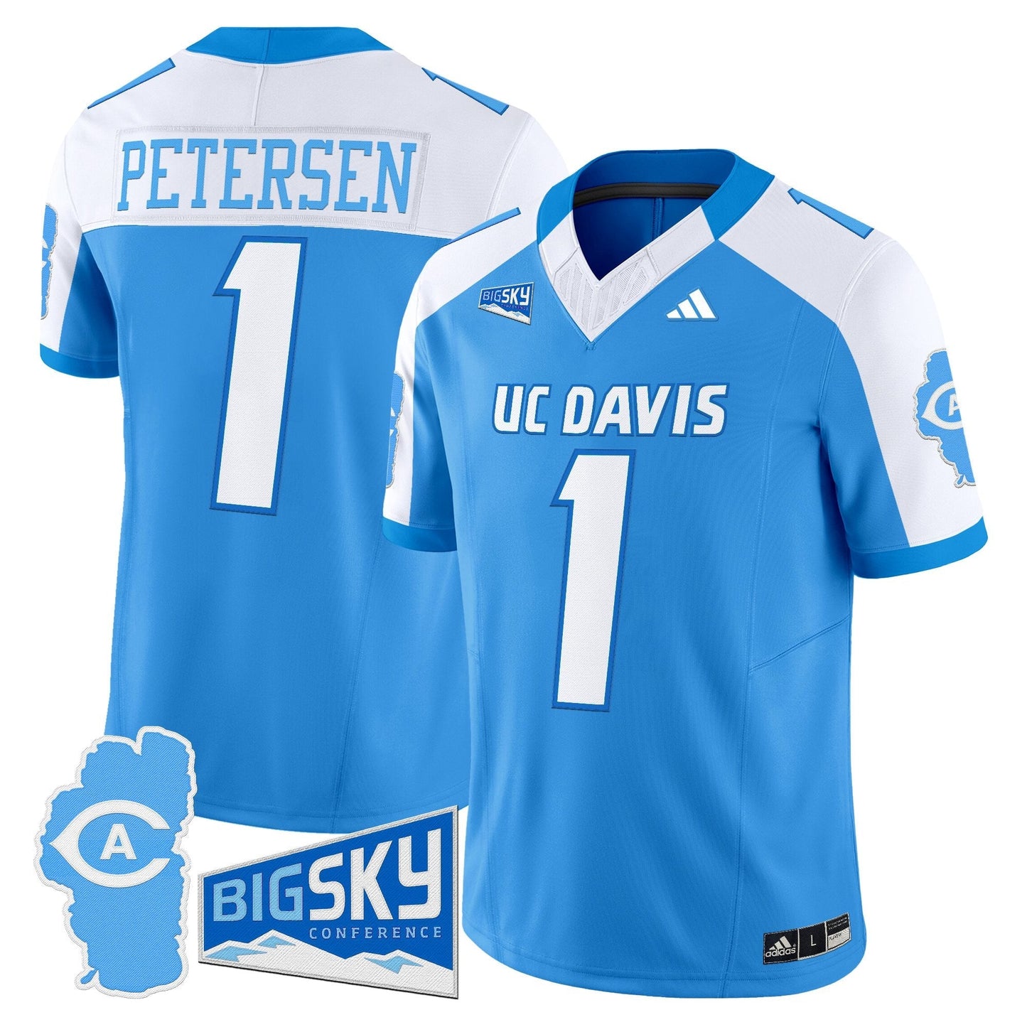 Bold Aqua Alternate - Chris Petersen