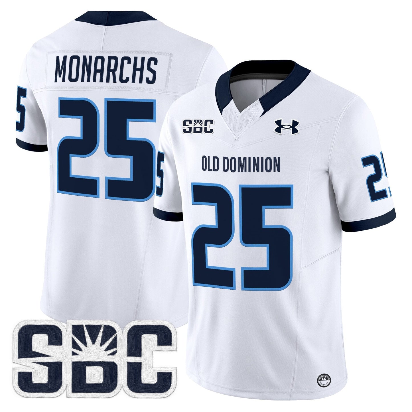 White - #25 Monarchs