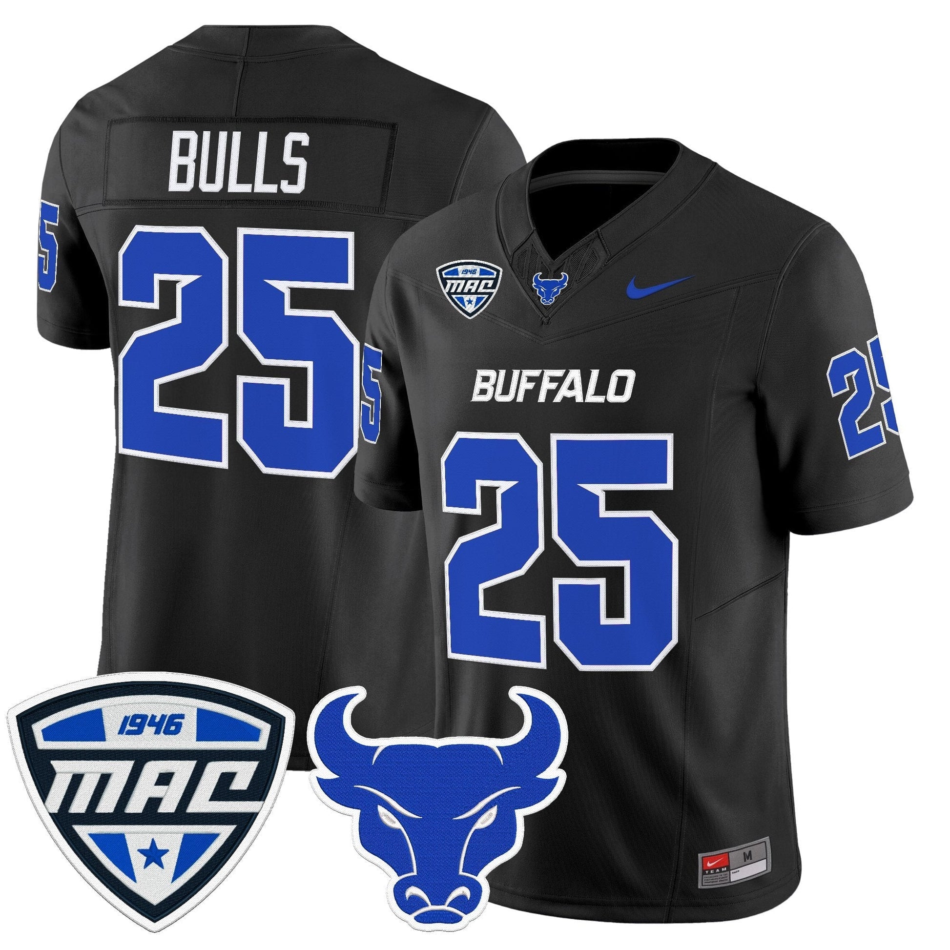 Black - #25 Bulls