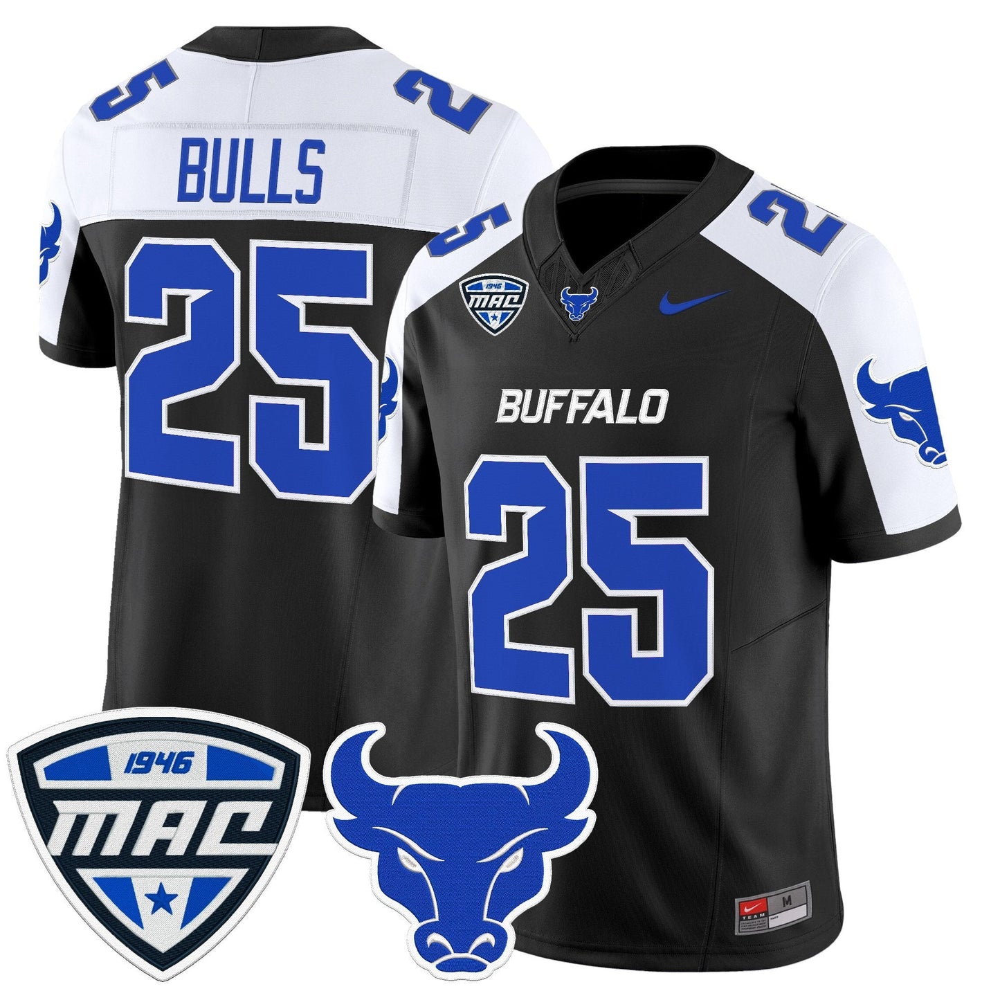 Black Alternate - #25 Bulls