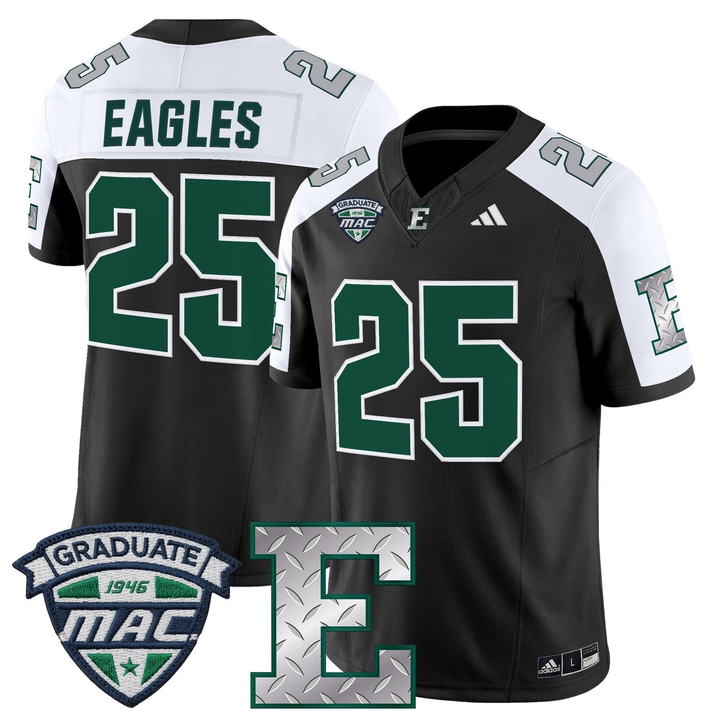 Black Alternate - #25 Eagles