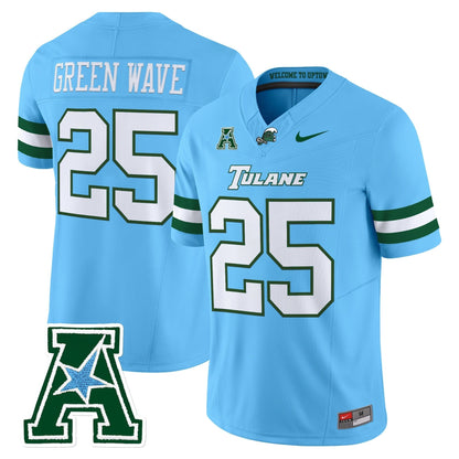 Blue - #25 Green Wave