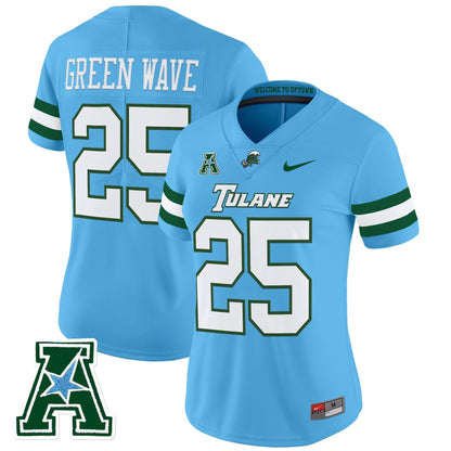 Blue - #25 Green Wave