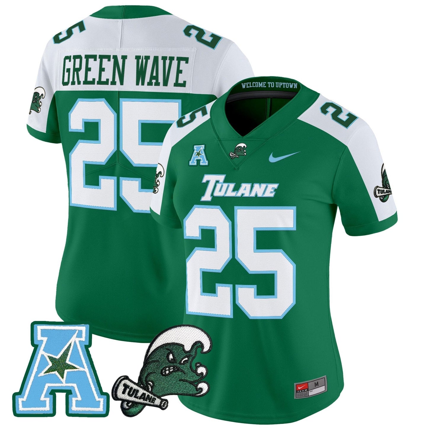 Green Alternate - #25 Green Wave