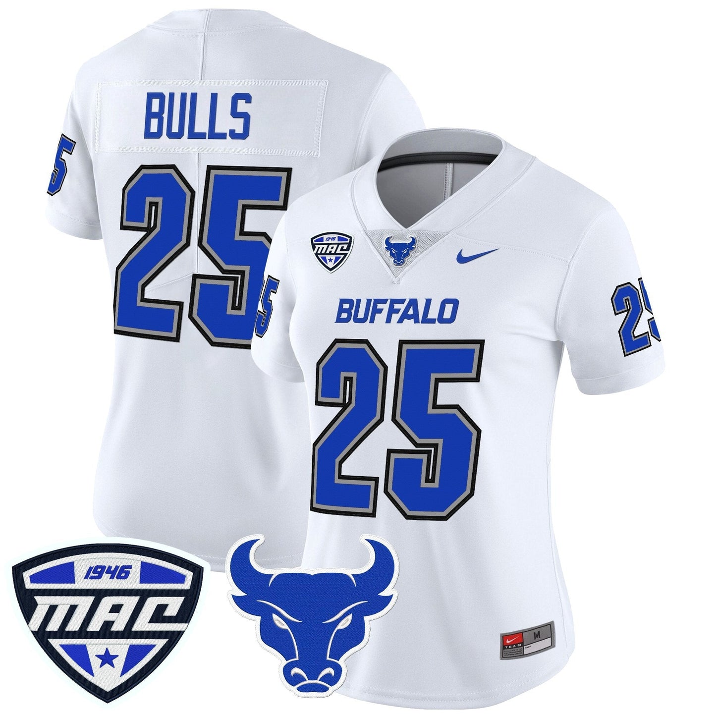 White - #25 Bulls