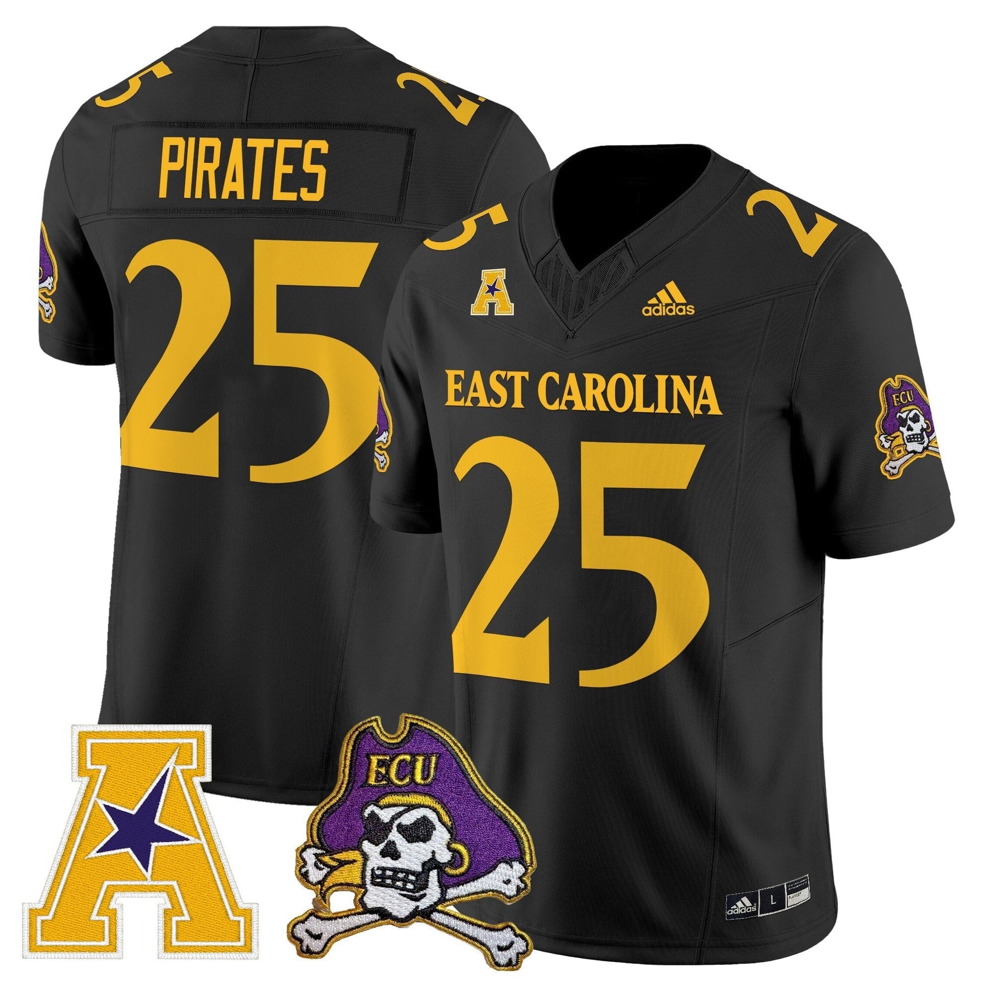 Black - #25 Pirates