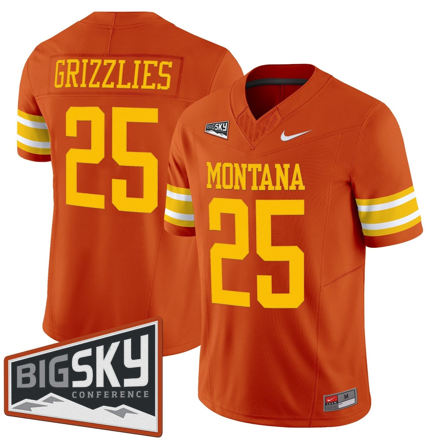 Orange - #25 Grizzlies