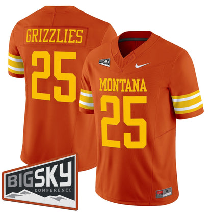 Orange - #25 Grizzlies