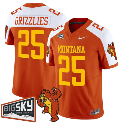 Orange Alternate - #25 Grizzlies