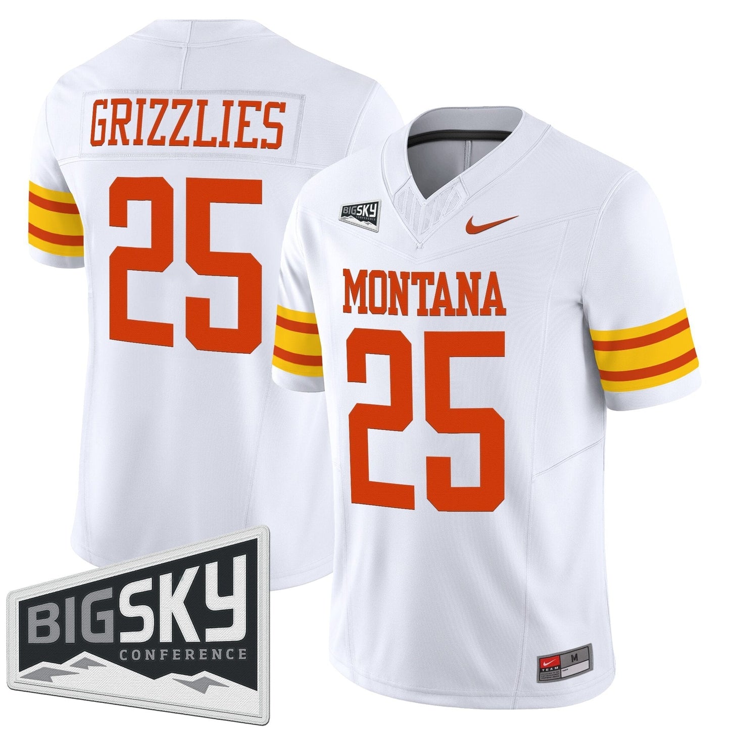 White - #25 Grizzlies