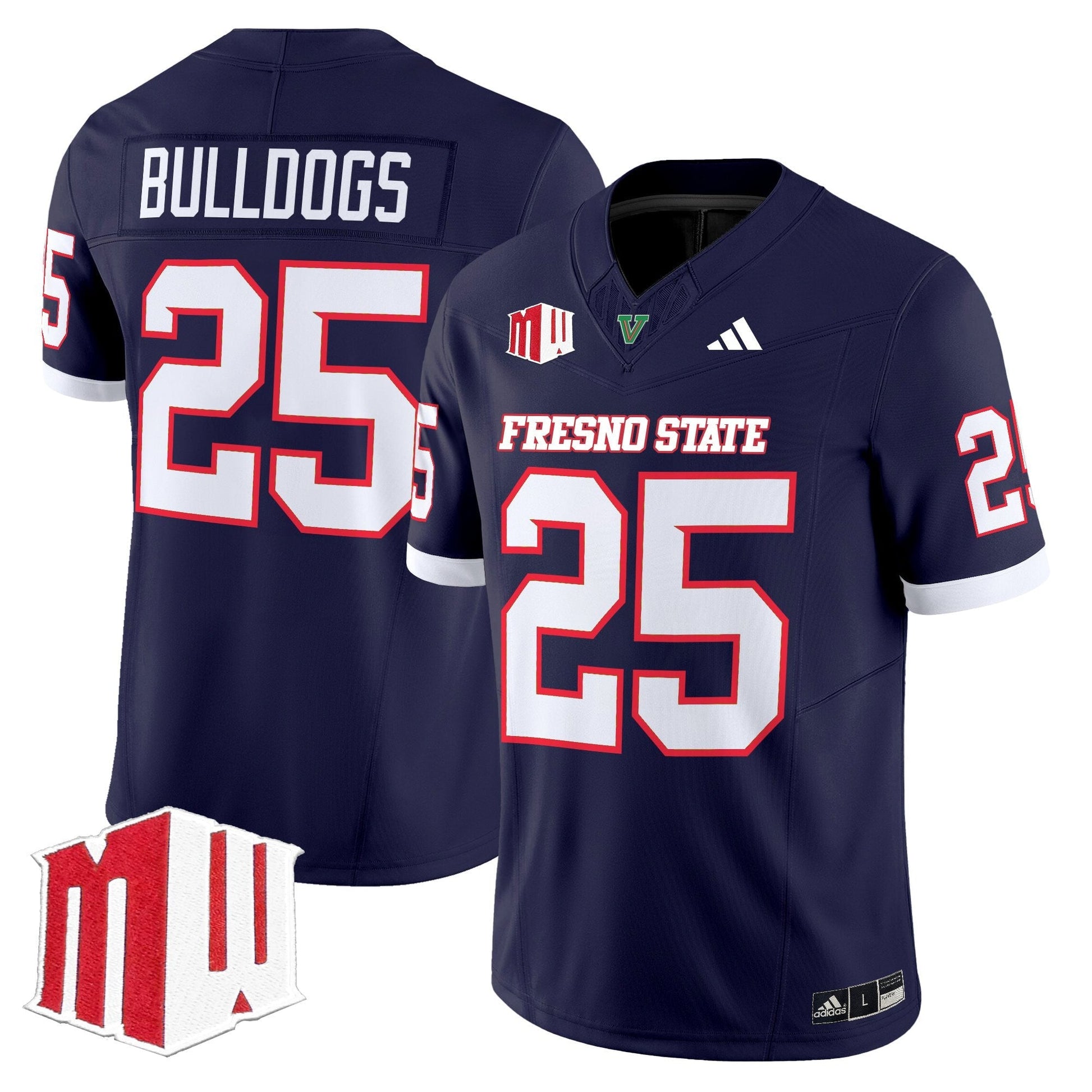 Navy - #25 Bulldogs