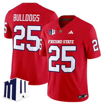 Red - #25 Bulldogs