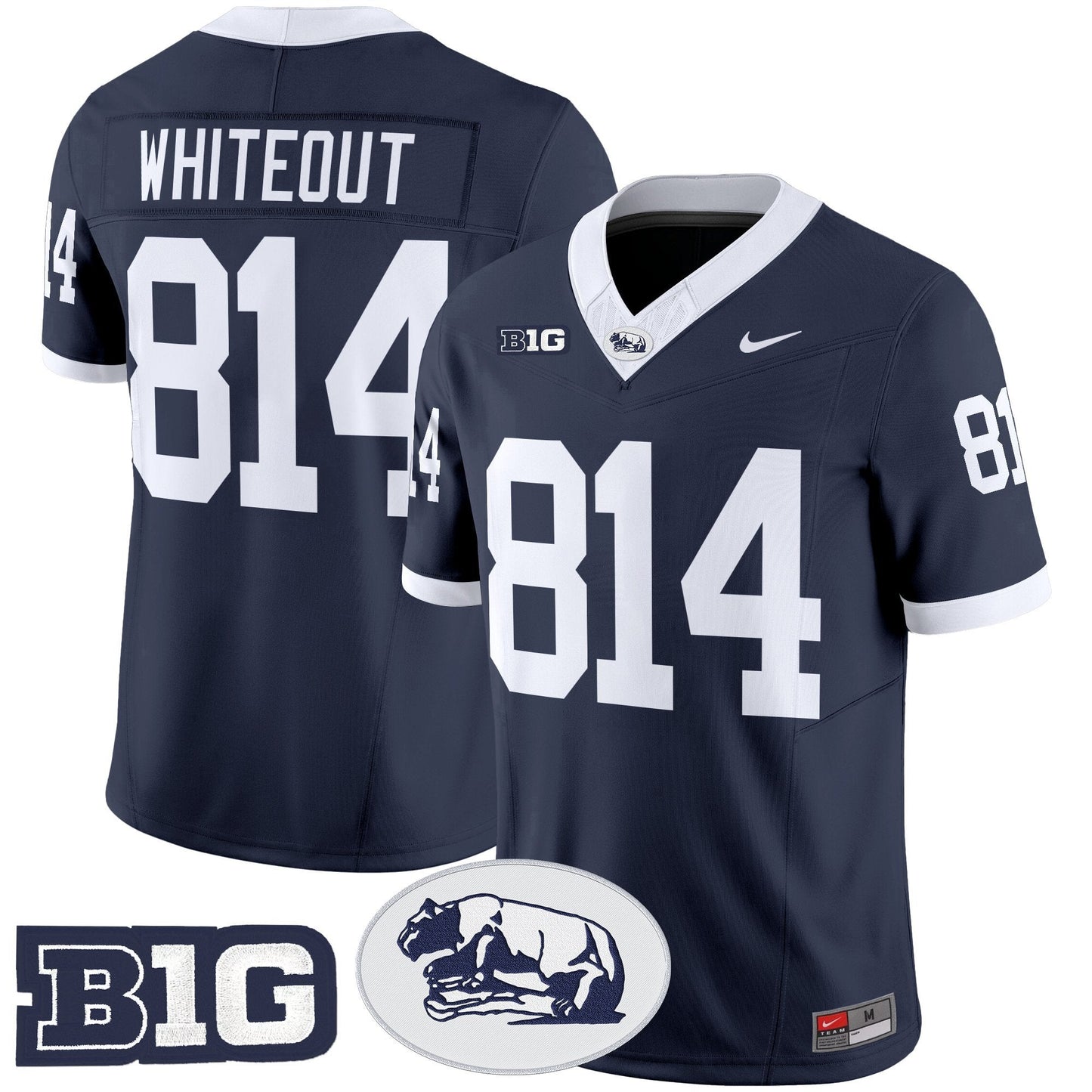 Navy - WHITEOUT 814