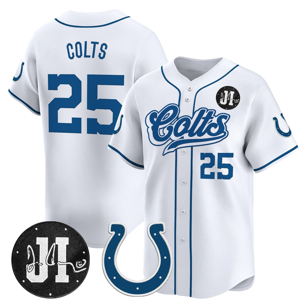 White - #25 Colts