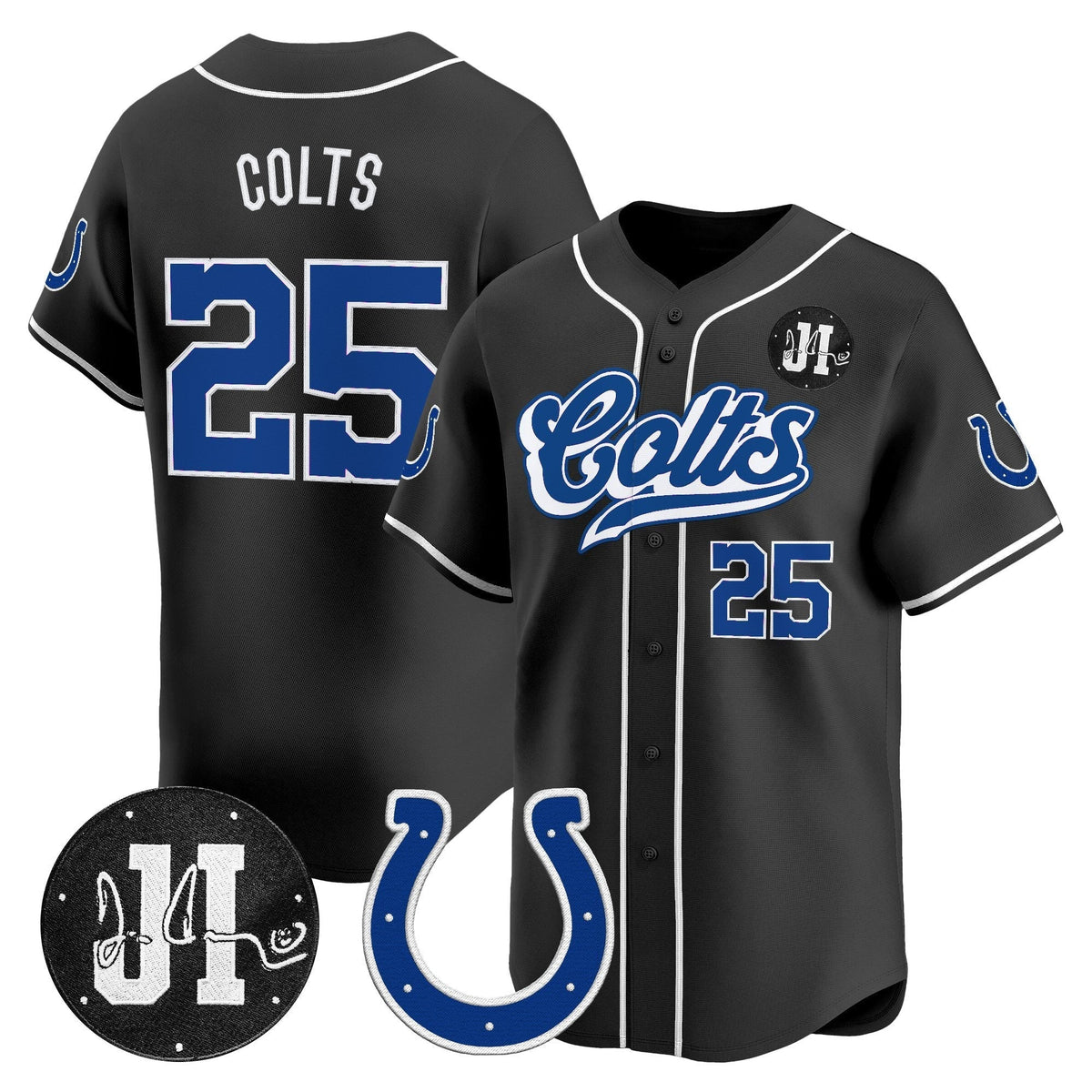 Black - #25 Colts