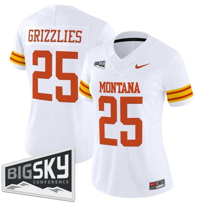 White - #25 Grizzlies