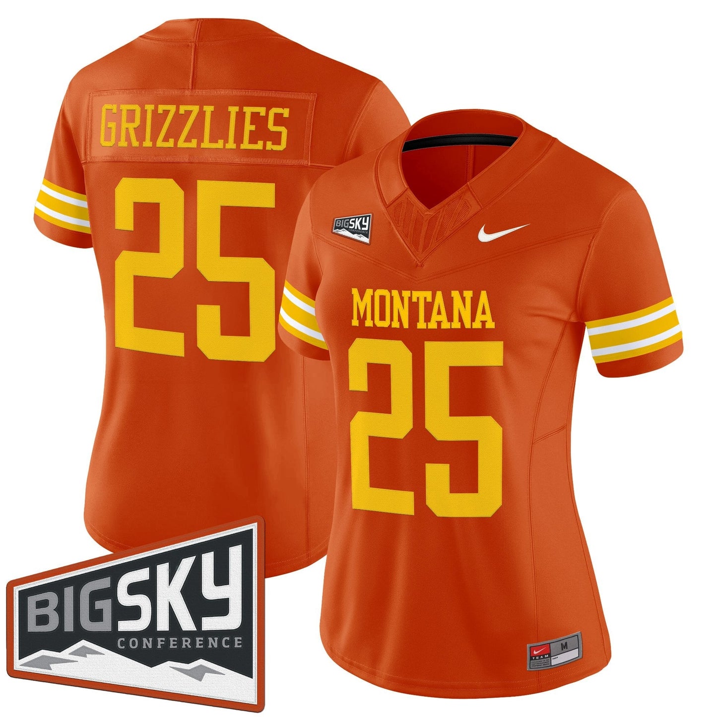 Orange - #25 Grizzlies