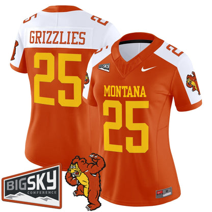 Orange Alternate - #25 Grizzlies