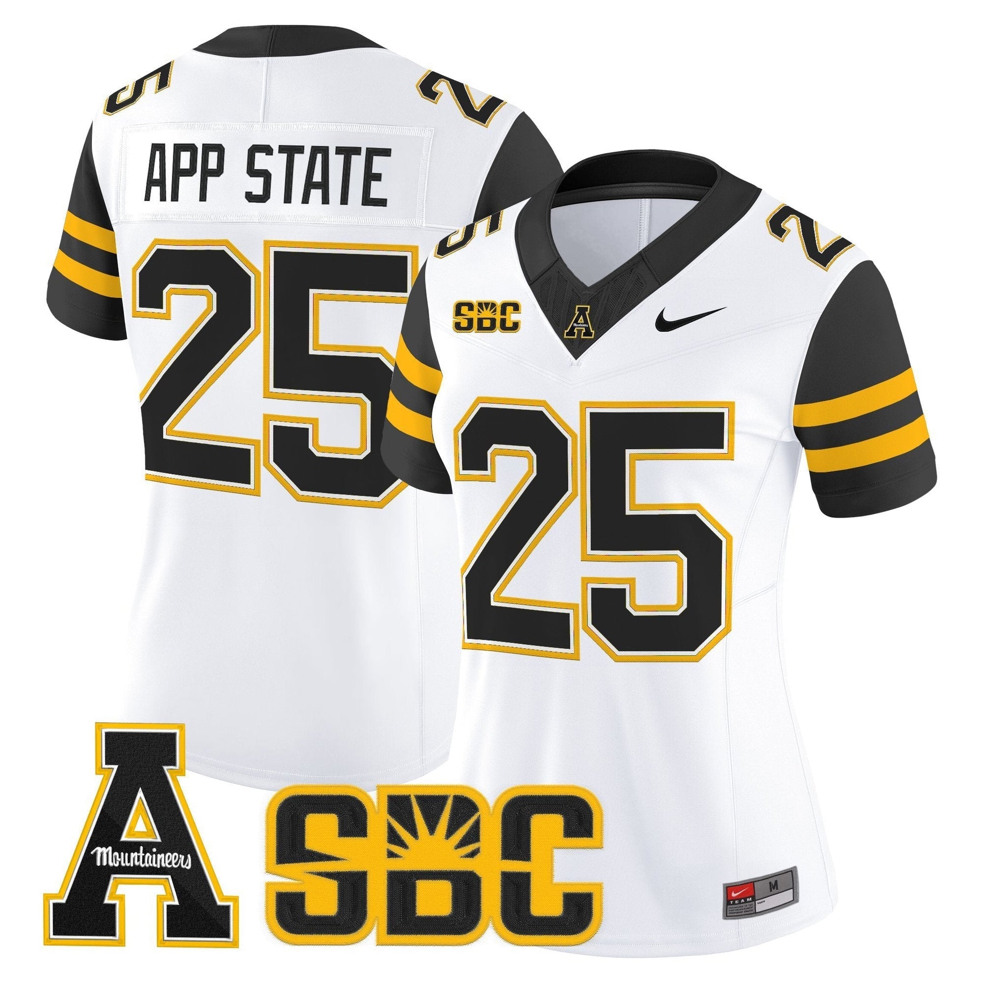 White - #25 App State